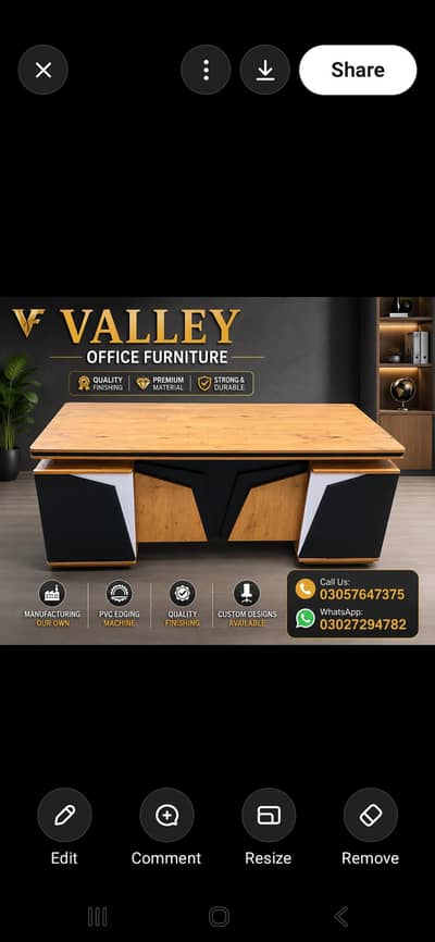 All office furniture manufacturing