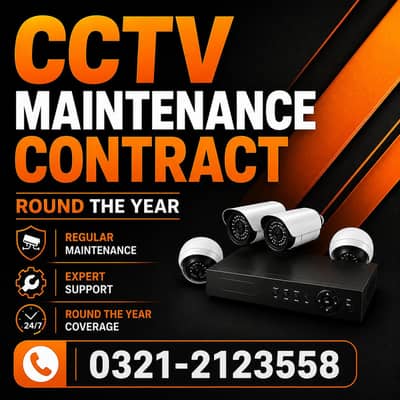 CCTV & PABX INTERCOM MAINTENANCE 0321-2123558
