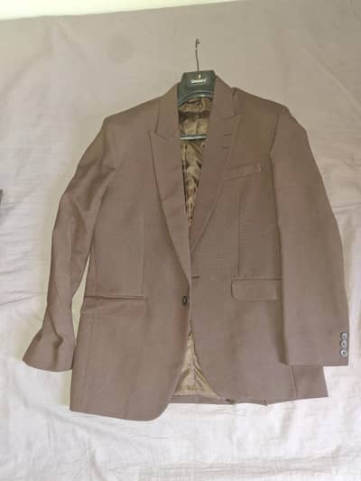 Chocolate Brown Two-Piece Suit for Sale