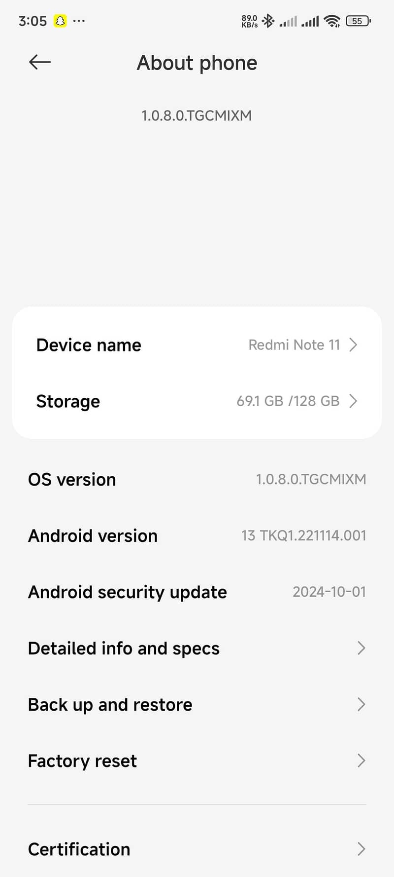 redmi note 11 5