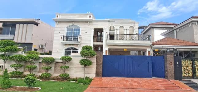 One Kanal Brand New Spanish Design Most Beautiful 6-Bedroom Full Basement Bungalow For Sale At Prime Of DHA Lahore Near To Park Masjid & Commercial Market.