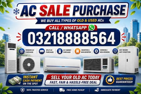 ac sale purchase/gree ac/haier ac/ window ac/ best price