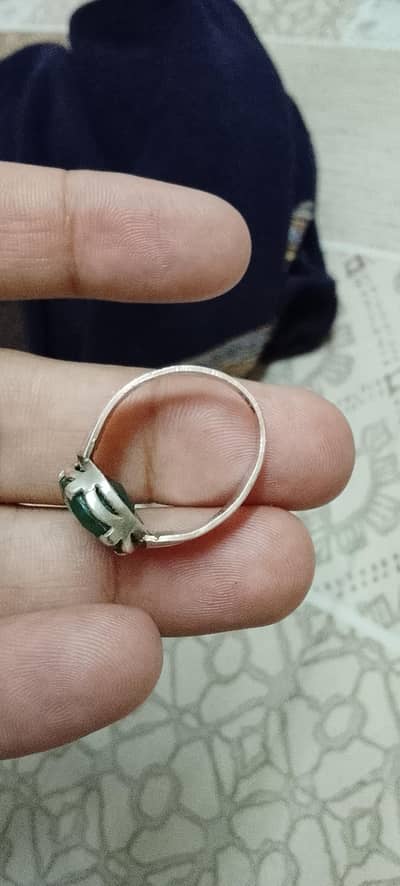 zamur stone in 1 tola chandi