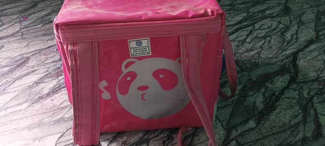 food panda delivery bag