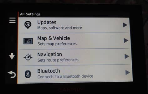 Garmin handheld navigation nuvee25599