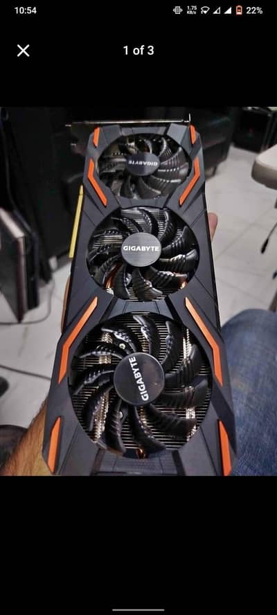 Gigabytes gtx 1080 tri fan