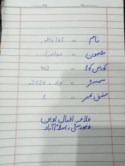 AIOU Spring Assignments