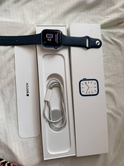 Series 7 45mm GPS + cellular with box 80% battery health