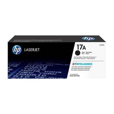 Original HP 17A (CF217A) Black LaserJet toner cartridge for sale