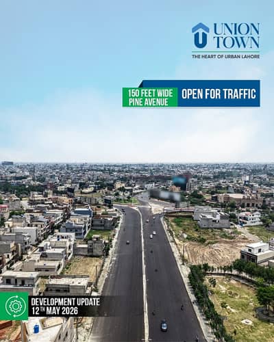 Main Abdul Sattar Edhi Road 8 Marla Commercial Plot Available On Easy Installment Plan in Union Town