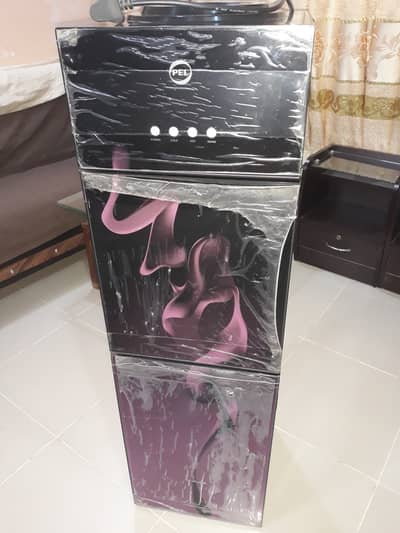 PEL Water Dispenser 2Taps 3D Flat Glass Door