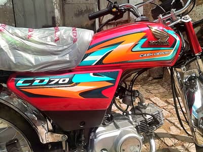 Honda CD70 2027 sticker