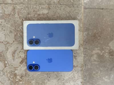 Apple iPhone 16 with box all ok waterpack