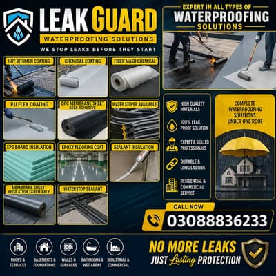 Roof Waterproofing & Leak Protection Services | Leak Guard
