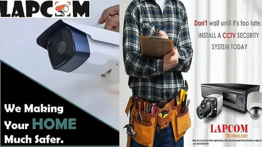 CCTV installation & Repair Services At Home & Office
