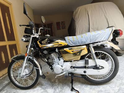 Honda CG 125s GOlden Edition