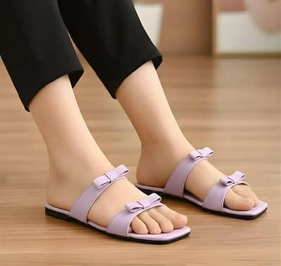 Ladies Fancy Flat Slippers Women Sandals Ladies Chappal