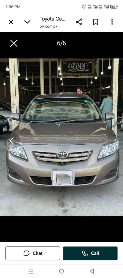 Toyota Corolla GLI 2009