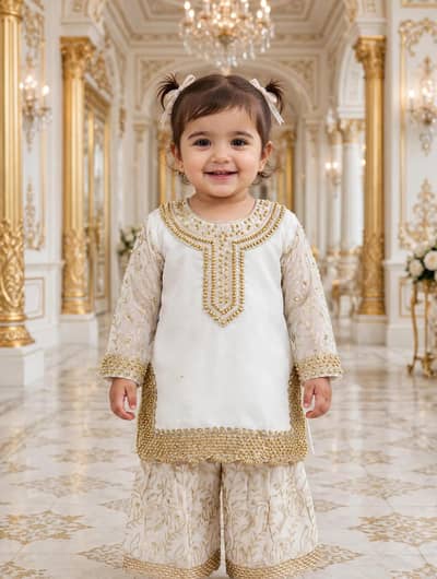 Kids Sharara Suit - for wedding or other events Collection