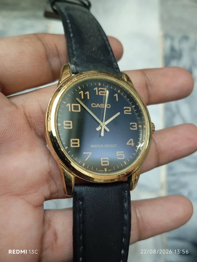 Casio watch 1