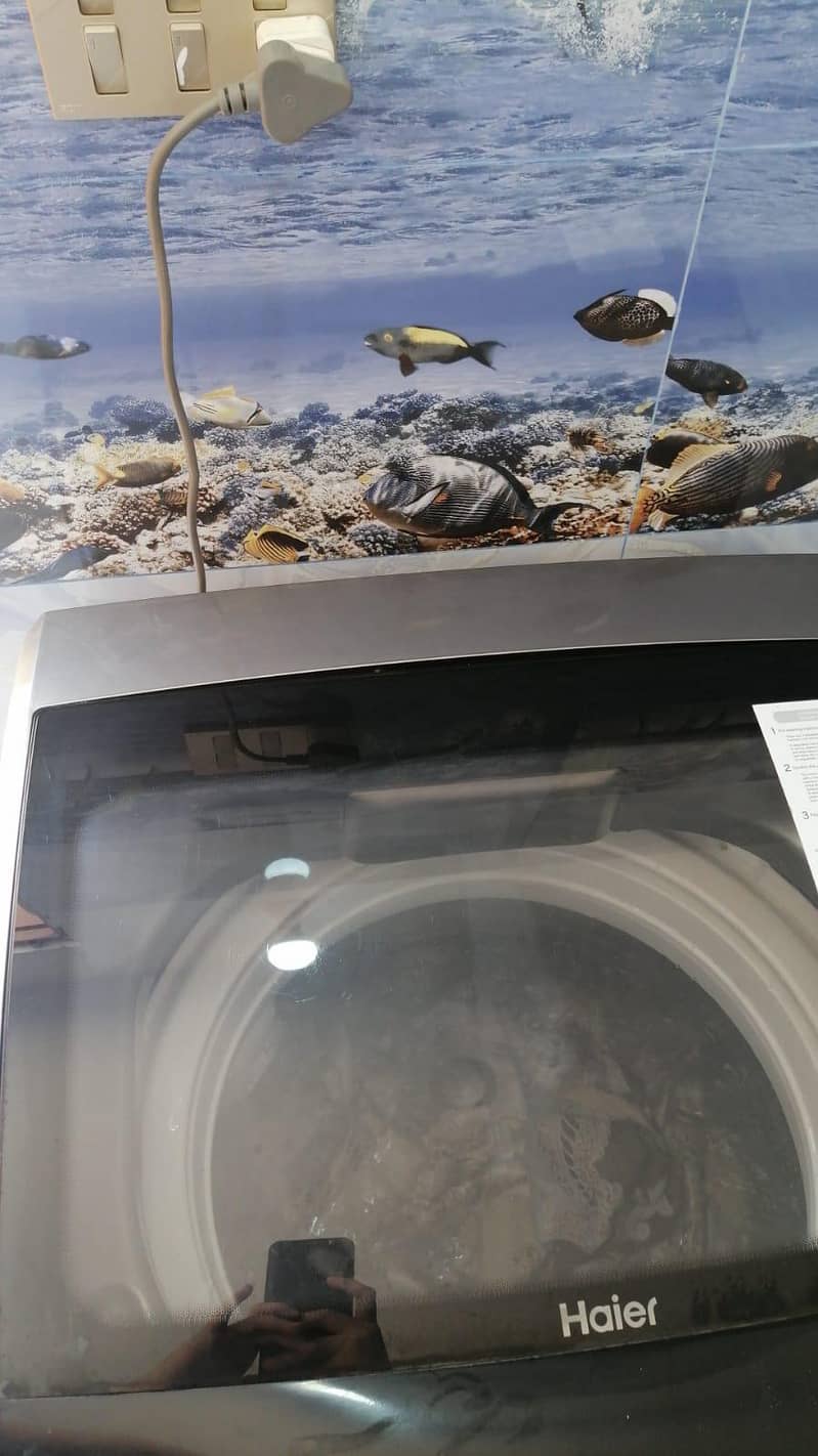 Haier fully automatic washing machine 2