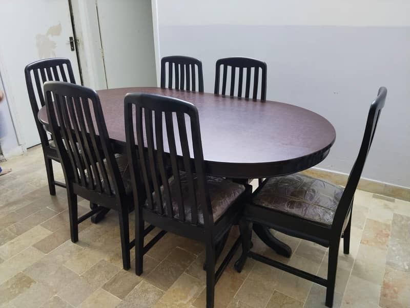dining table with 6 chairs 2