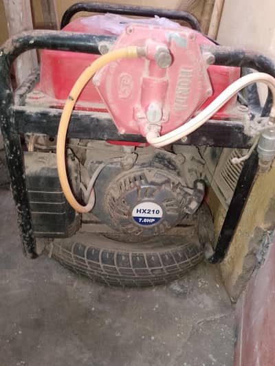 Honda 7 HP petrol+gas generator in running condition - Karachi