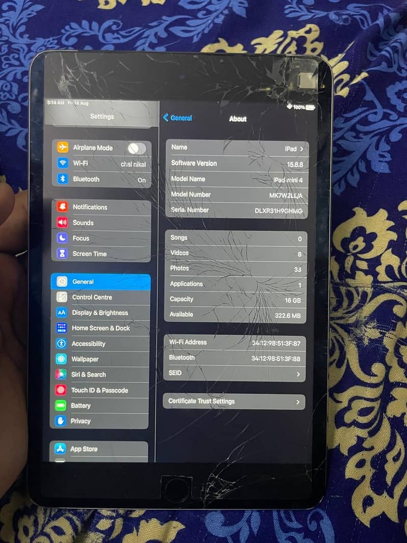 apple tab mini 4 4