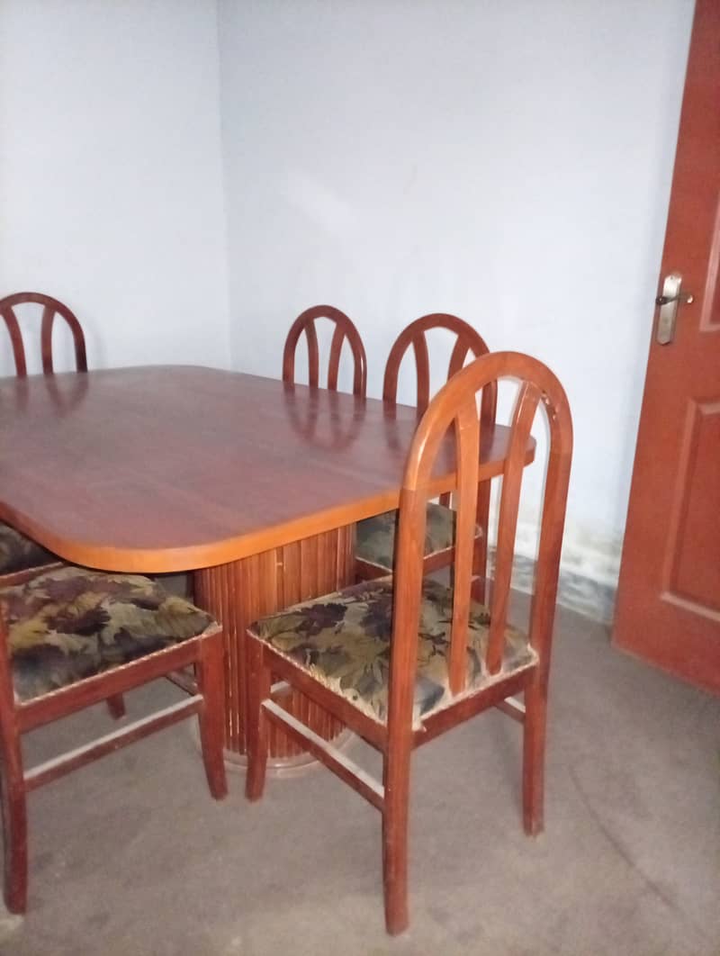 Six chair dining table set 1