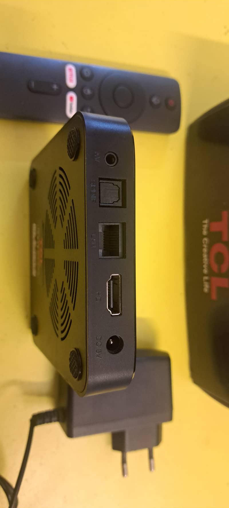 TCL android TV box 1