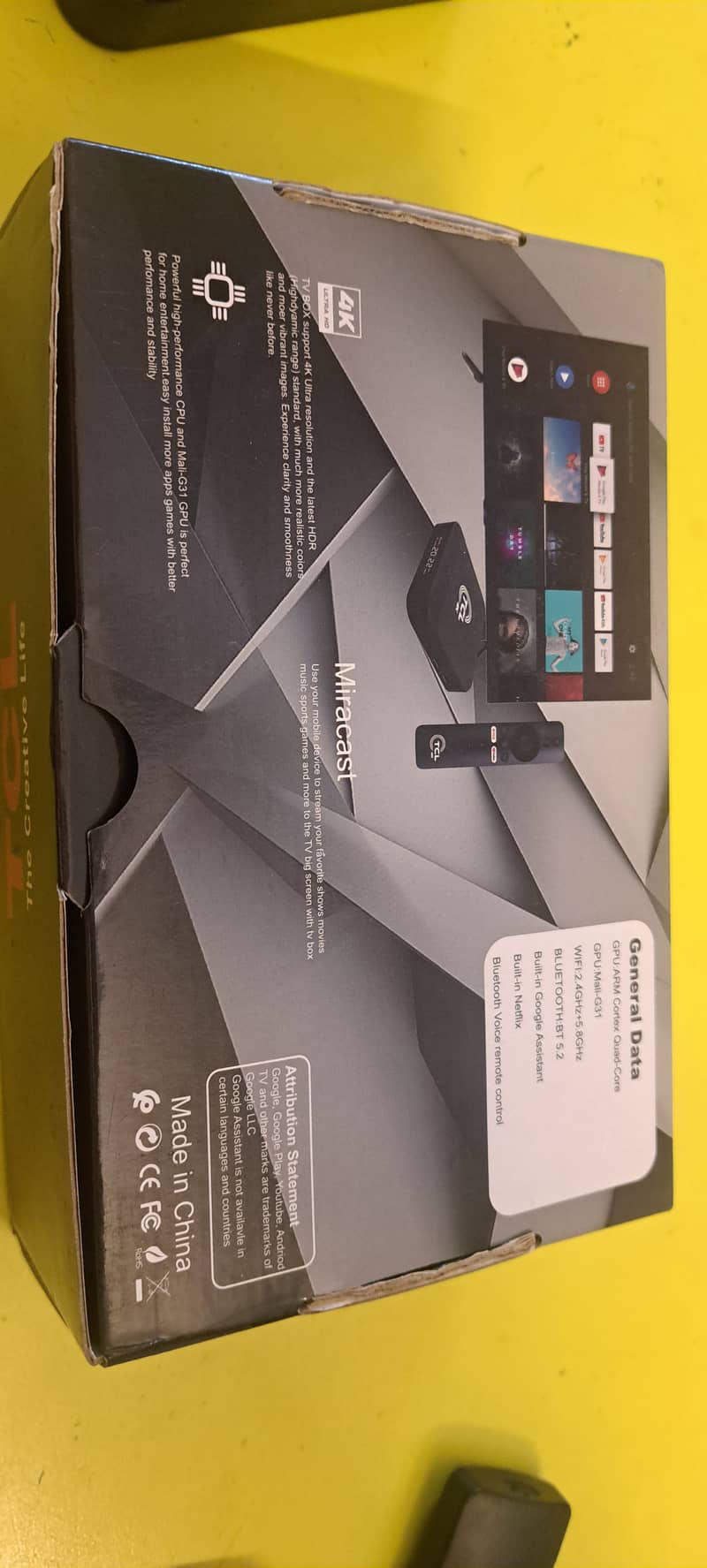 TCL android TV box 3