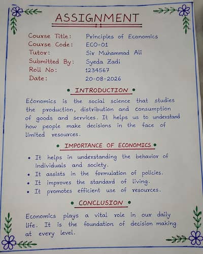 AIOU Sping Assignments