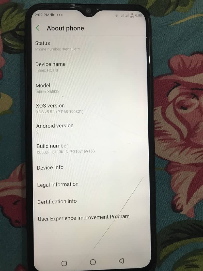 Infinix hot 8 1