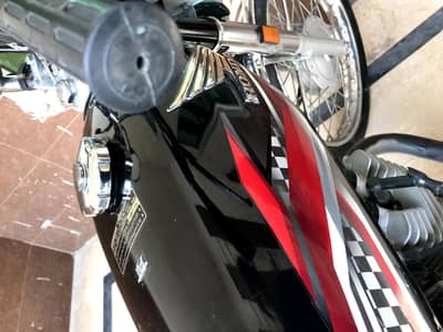 Honda cg 125 2023/2024 black colour in clean condition