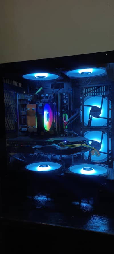 Gaming pc i5 6th gen , ddr4 16gb 2600mghz ram , 256gb ssd 500gb hdd