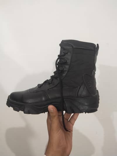 Germany Delta Black Boots