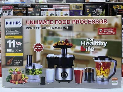 Philips Food Factory with Philips Dry Iron Package Guaranteed Result