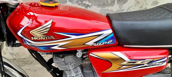 Honda cg 125 2020 modal biometric moky par ho gi