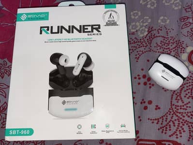 Sovo SBT-960 Runner Series Wirless Earbuds || 5.4 Bluetooth ||