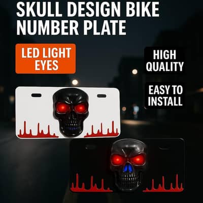 bike number plate
