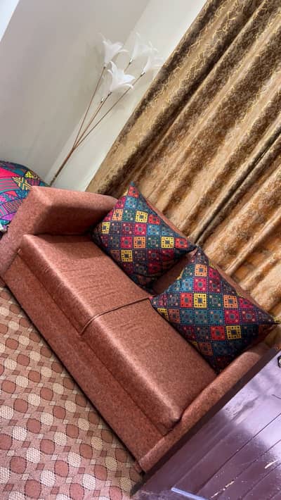 5 seater sofa with 2seter sofa sepert