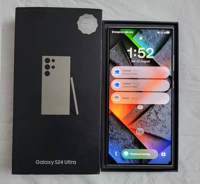 Samsung Galaxy S24 Ultra (Official PTA with Box) 12/256