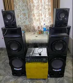 LG home theater ARX10 sound system complet set