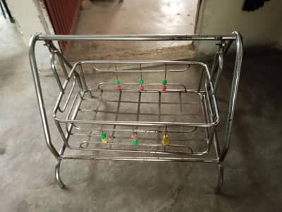 Stainless Steel Baby Cradle / Jhoola for Sale