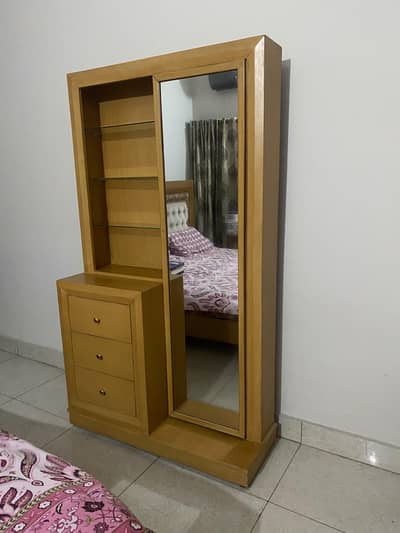 wooden dressing table