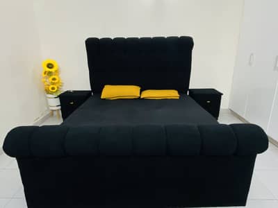 Fully cushion towel fabric bed set