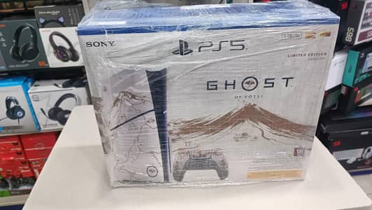 PS5 Slim 1TB Disc Edition | Ghost of Yotei Limited Sealed Edition