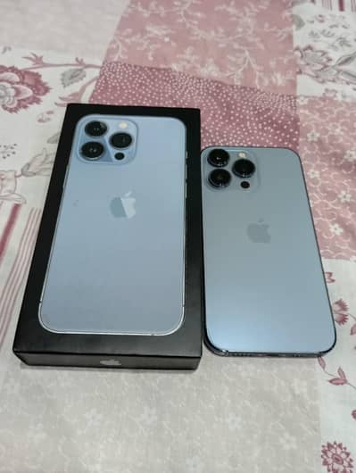 iPhone 13 Pro with box, 128 gb jv, 96 battery health