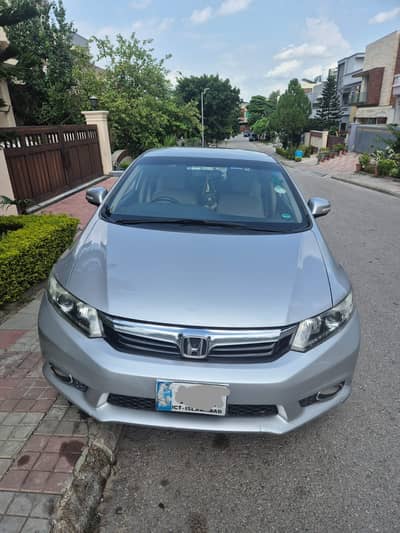 Honda Civic VTi 1.8 i-VTEC 2014|Army Offcer Used|Genuine Home Used Car