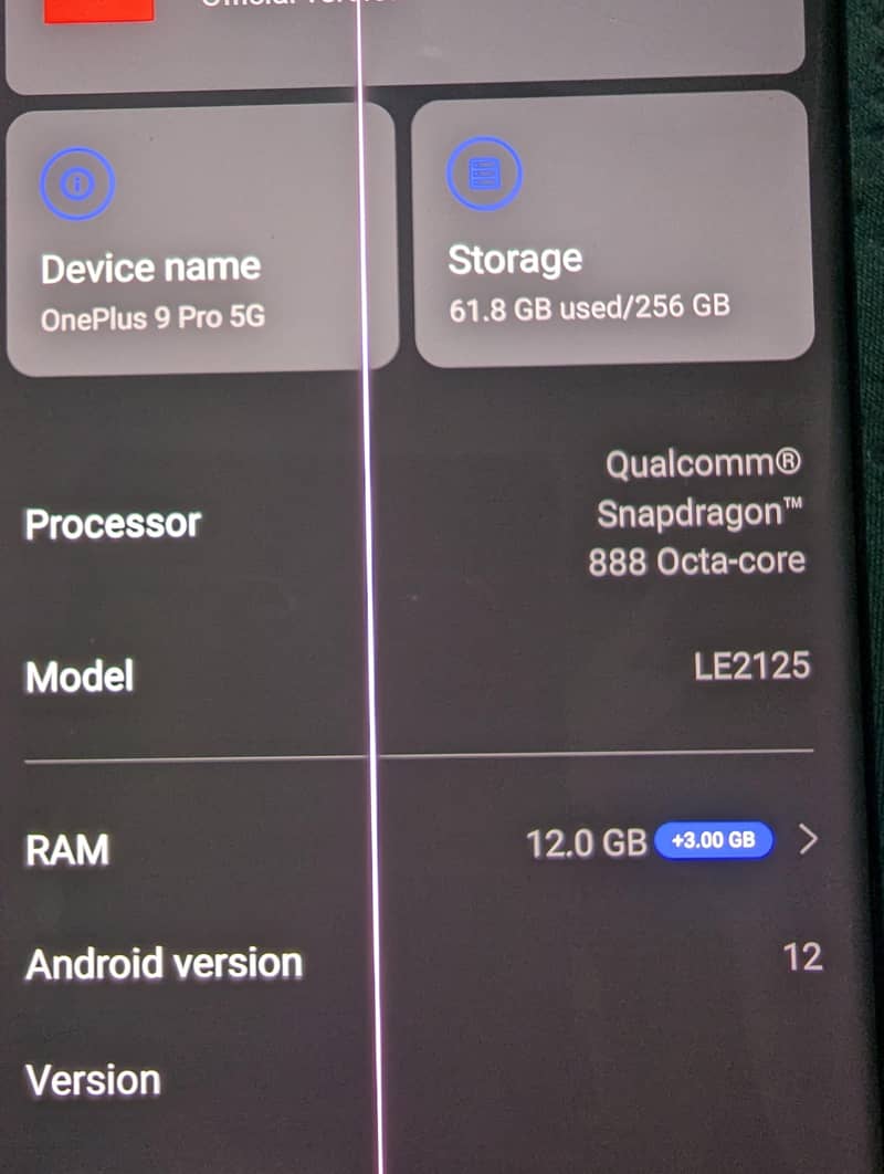 One Plus 9 Pro 5G 8